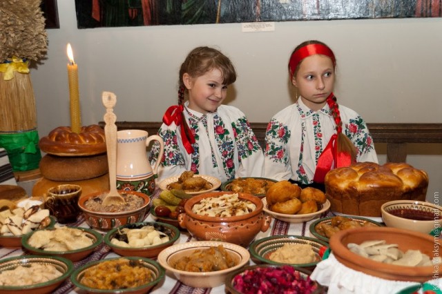 украинская кухня, рождественский стол