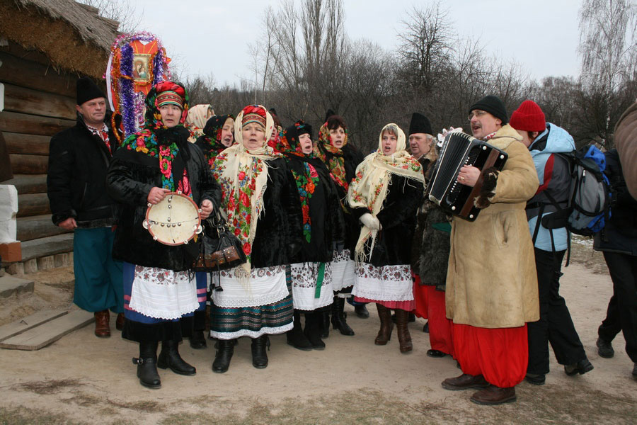 колядники, Украина