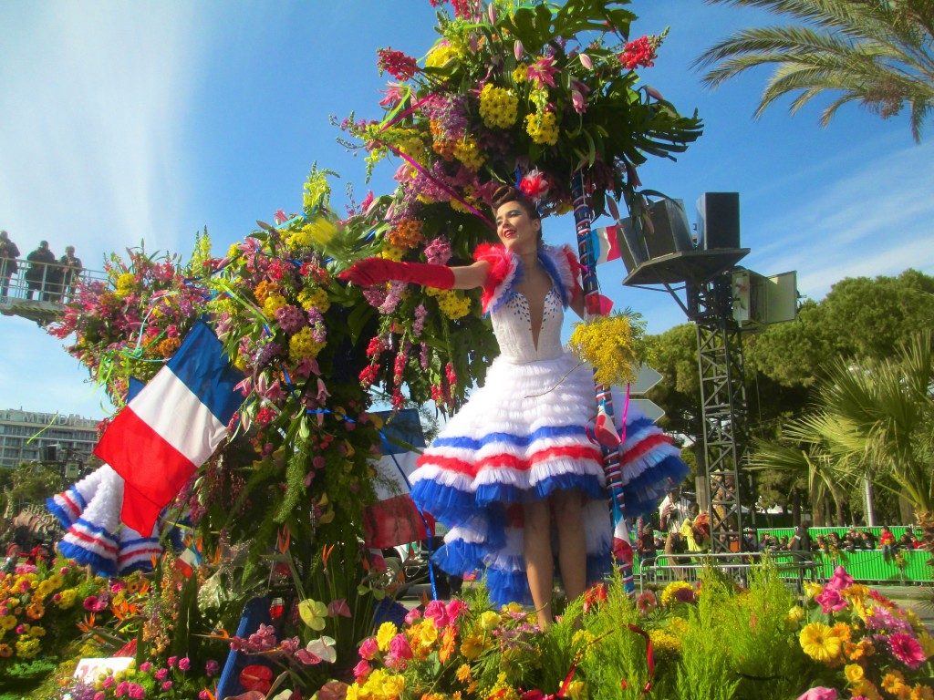 парад цветов в Ницце
