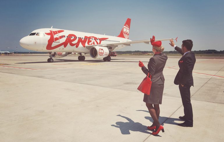 Ernest Airlines, Киев, Бергамо, Милан, Венеция