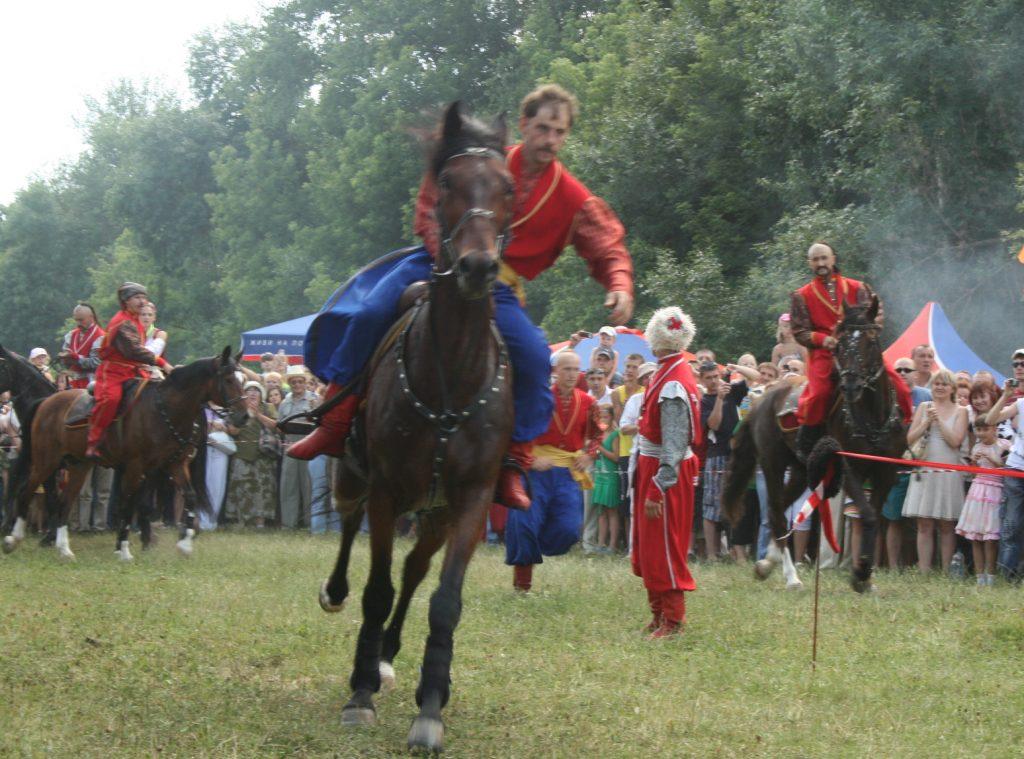 украинский козак на коне